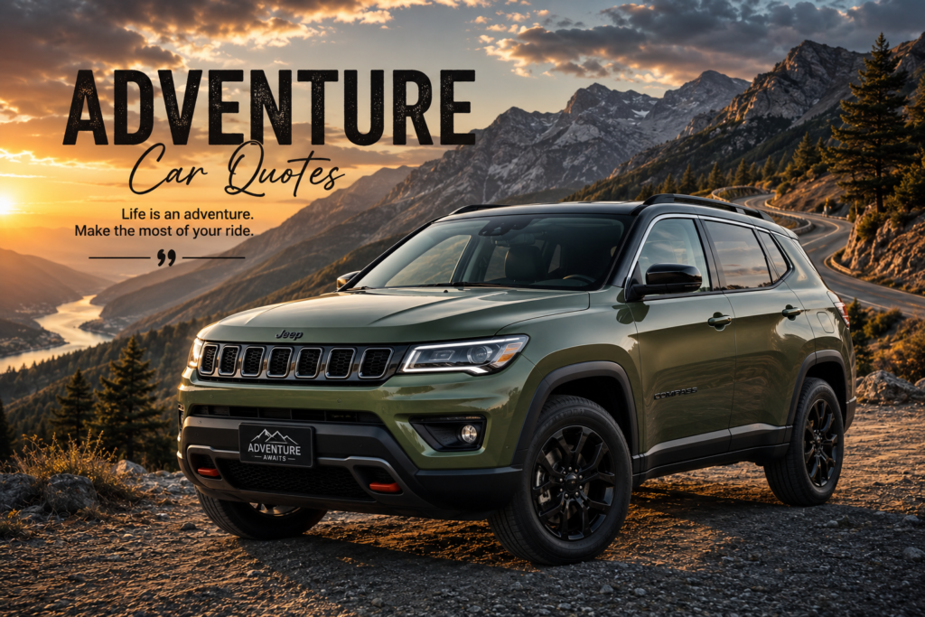 adventure car quotes