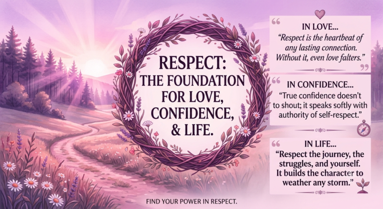 Best Respect Quotes About Love, confidence & Life